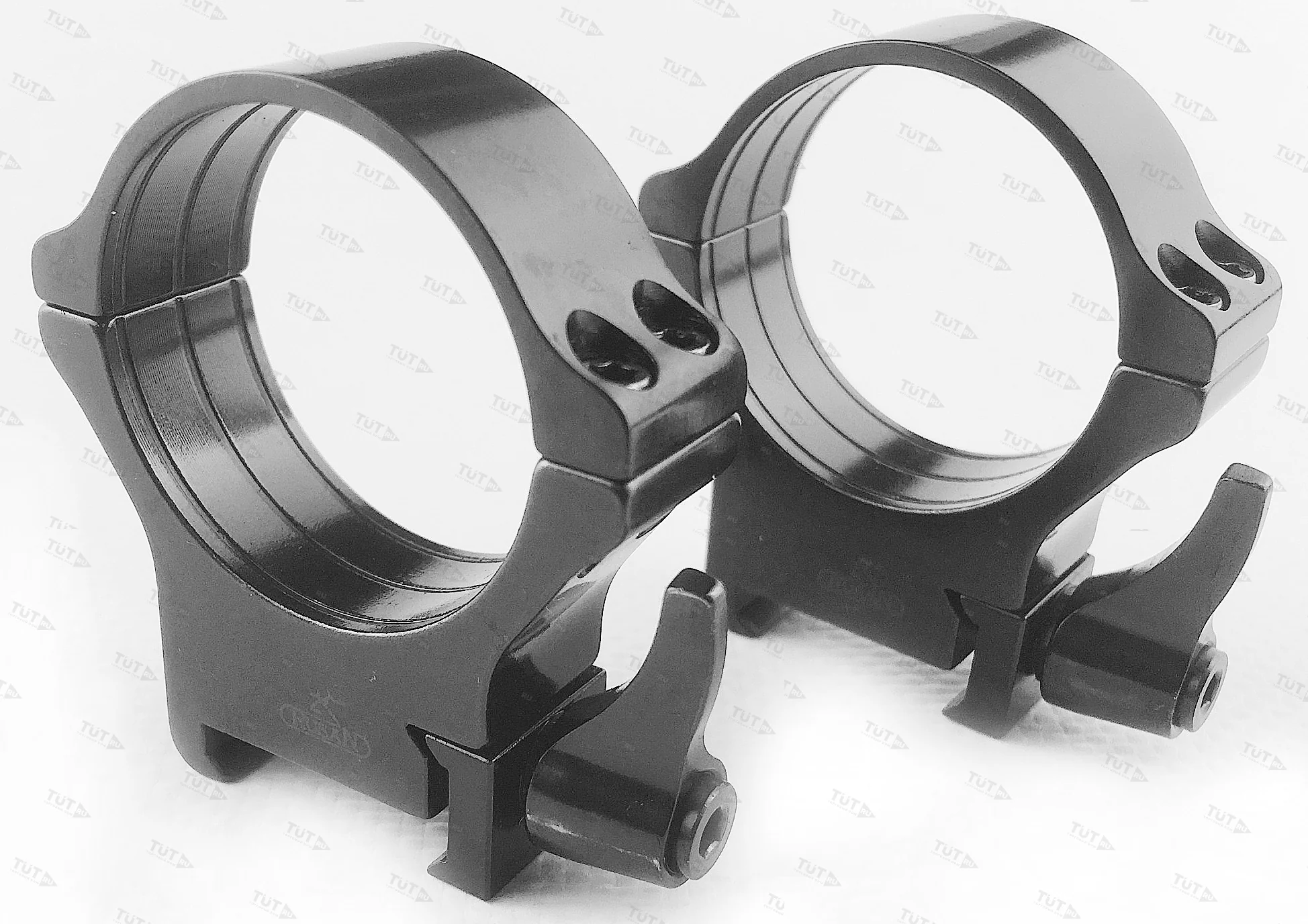 Кольца Rusan быстросъемные Weaver на 36мм H13 рычажные (050-36-13-R)
