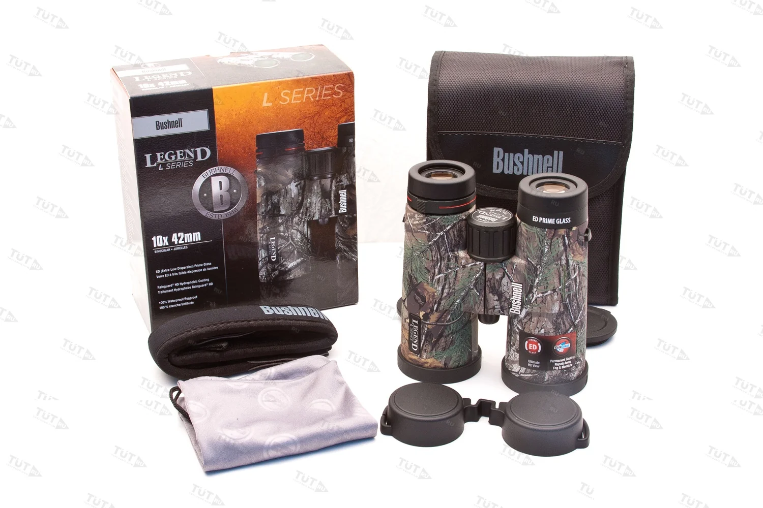 Бинокль Bushnell LEGEND L-SERIES 10x42 camo (198105)