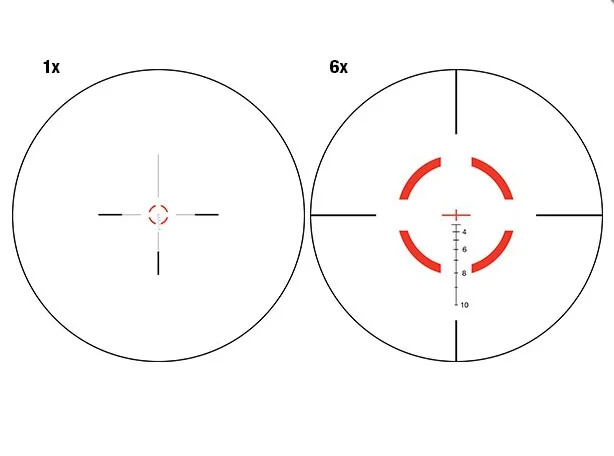 Оптический прицел Trijicon Vcog 1-6x24 Segmented circle/crosshair 7.62/175 (VC16-C-1600011)