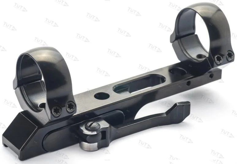 Быстросъемный кронштейн Rusan кольца 26мм на призму 11.5мм (Байкал ИЖ 94/18) BH=19мм 017-26-19