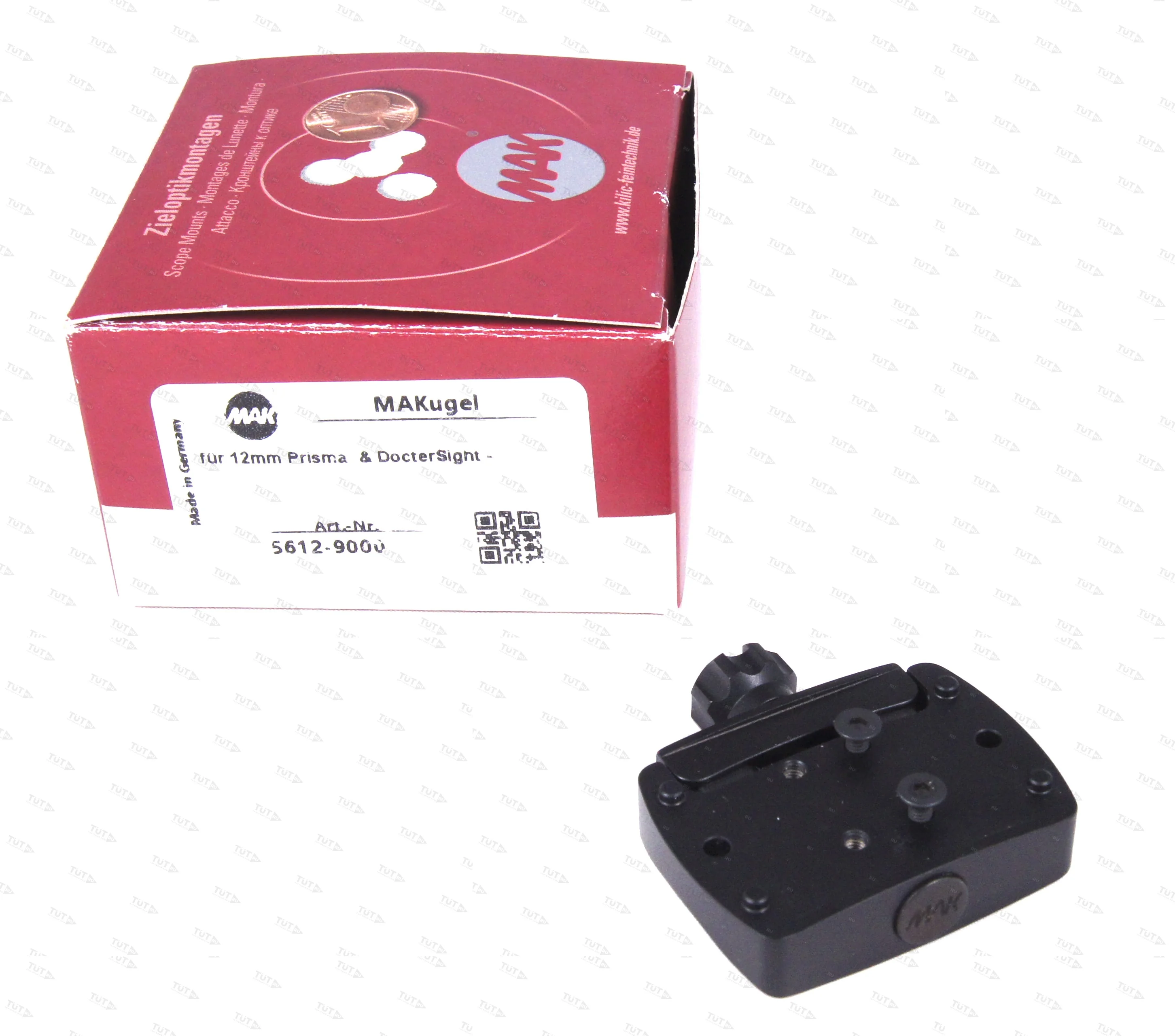 Кронштейн MAK для DocterSight на планку типа «ласточкин хвост» 12 мм (5612-9000)