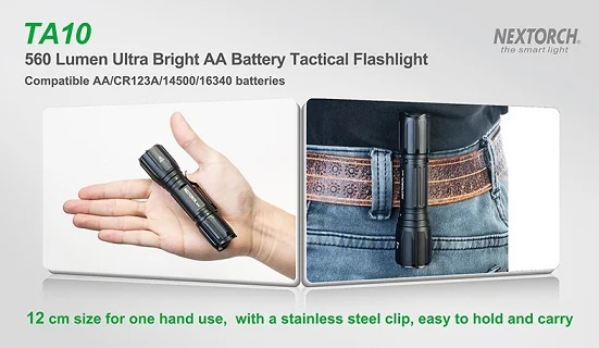 Фонарь Nextorch TA10 тактический, 560 люмен