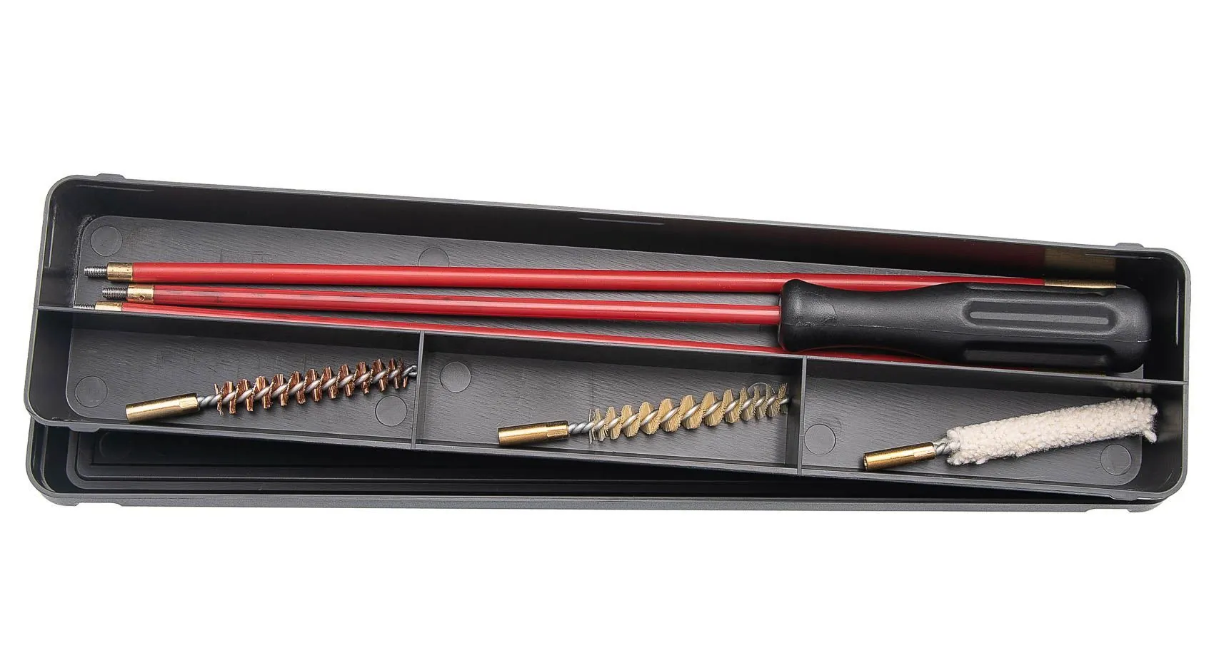 Набор для чистки, к.7,62мм, плс.футляр, мет/плс.шомпол (Аксиома НПФ)