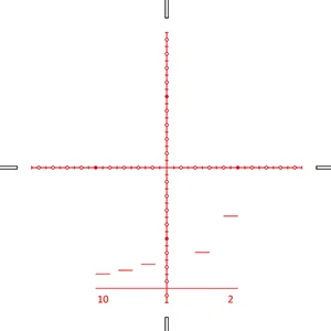 Оптический прицел Nikko Stirling серии DIAMOND 6-24х50 сетка HalfMilDot, FFP, 30мм, подсв. красн./зе