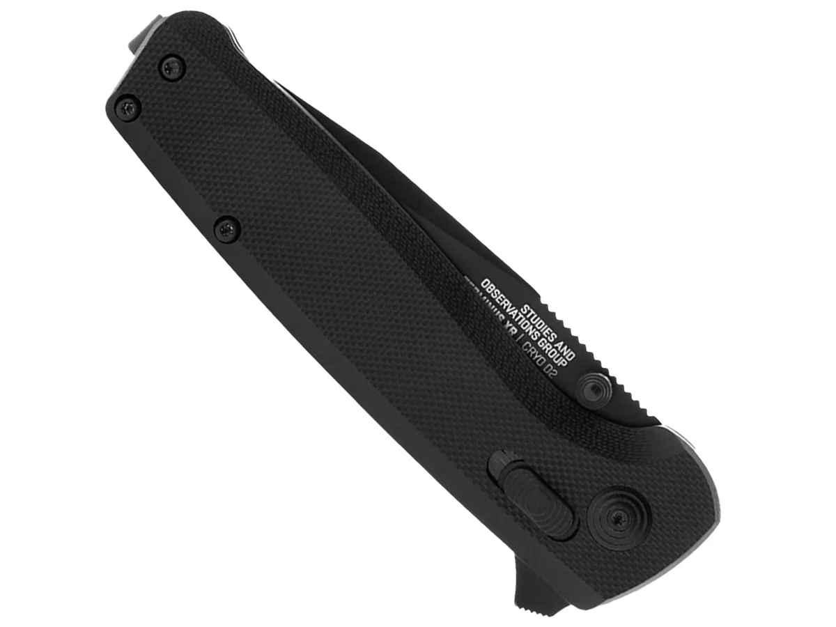 Нож складной SOG Terminus XR G10 Black, сталь D2,  рукоять G10, блистер