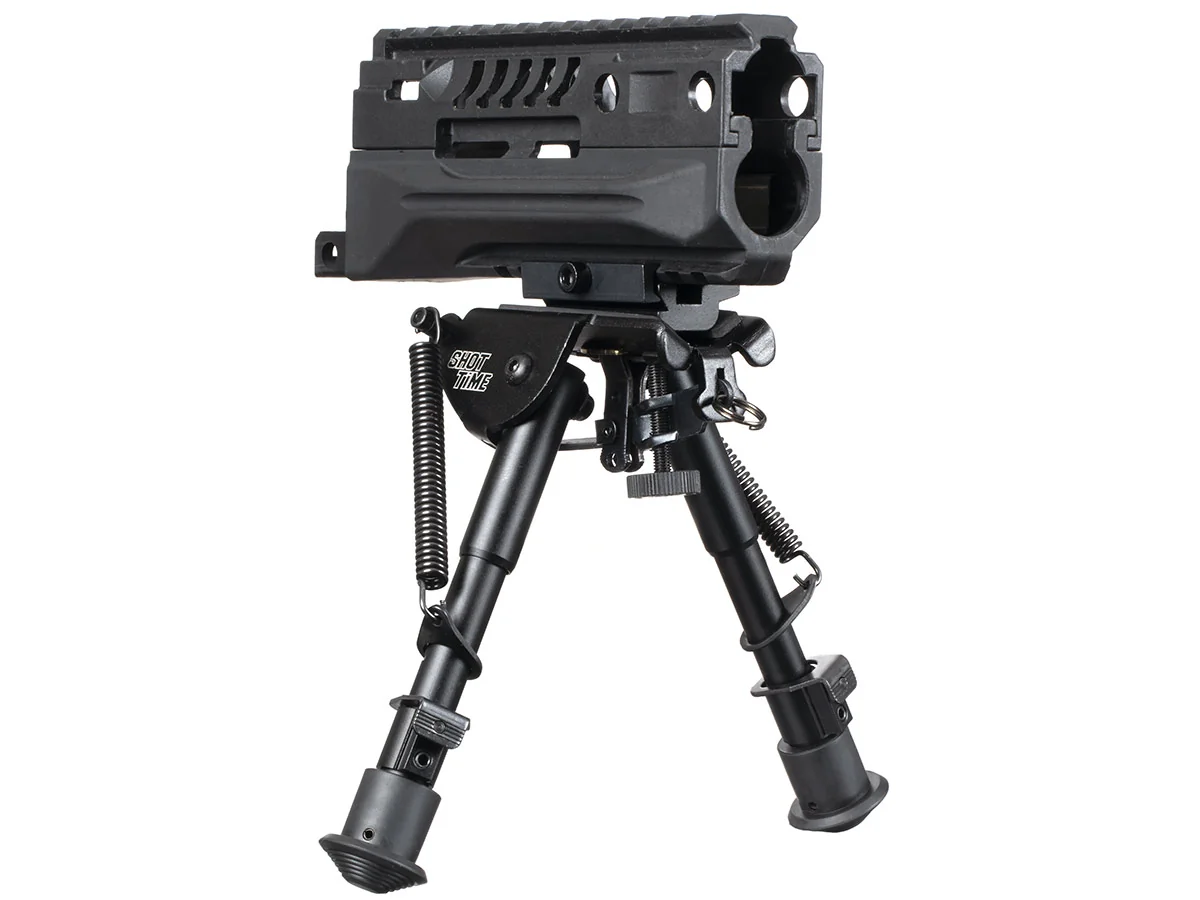 Сошки ShotTime на антабочный винт без качалки 5 позиций H=14-20,5см