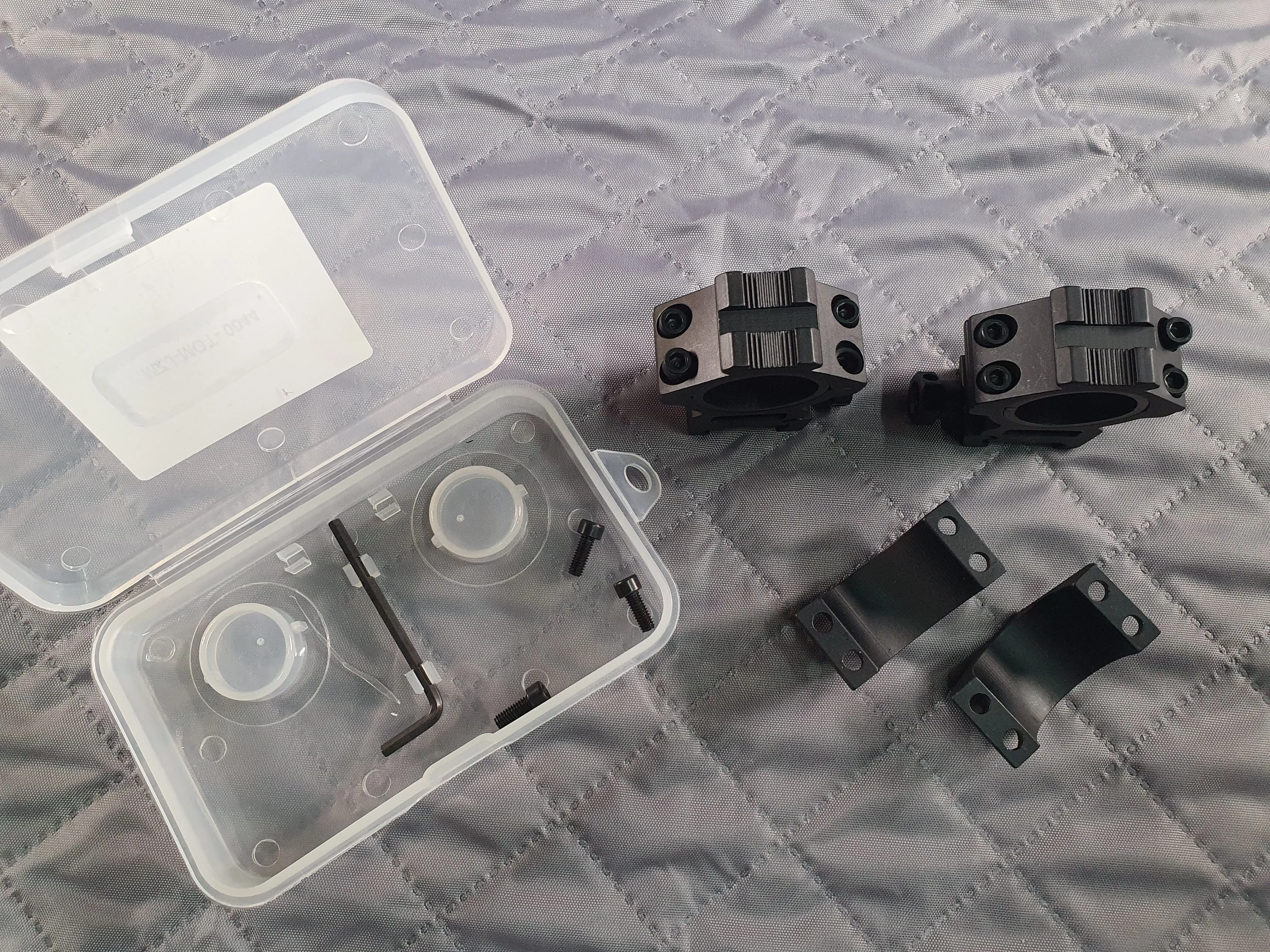 Кольца Focuhunter 1" / 30 мм высокие небыстросъёмные на Weaver