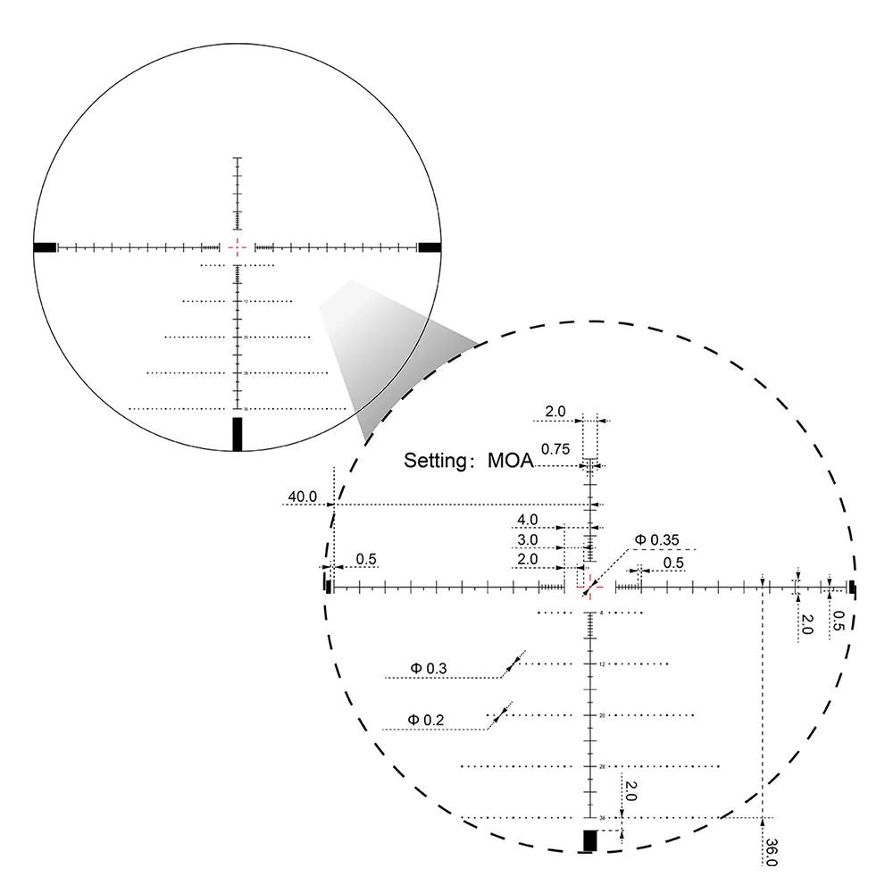 Оптический прицел Vector Optics Sentinel 4-16×44 FFP