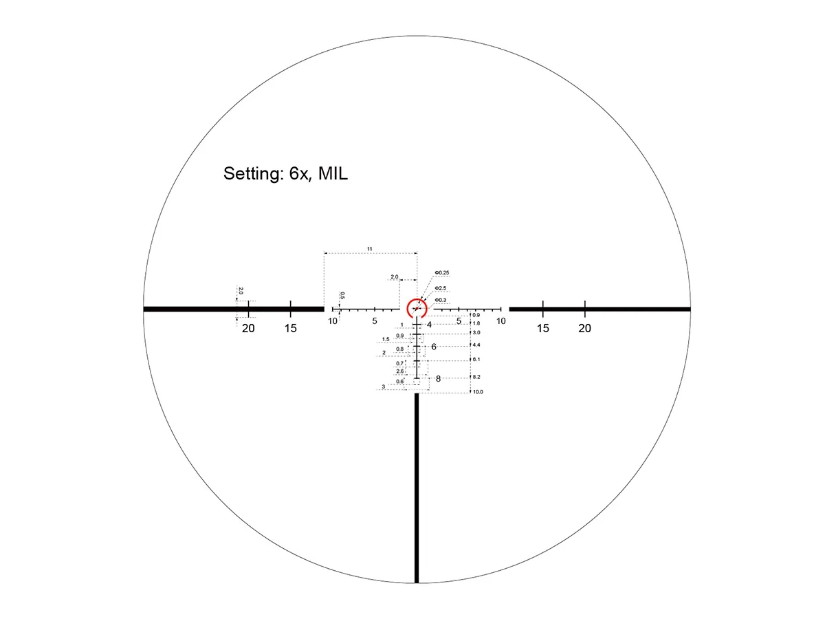 Прицел Vector Optics Continental X6 1-6x24 SFP Tactical FDE
