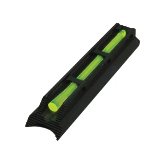 HiViz мушка Tactical для гладк. оружия к.12, высота 5,4мм, комплект - зелен. волокно, винты, планка