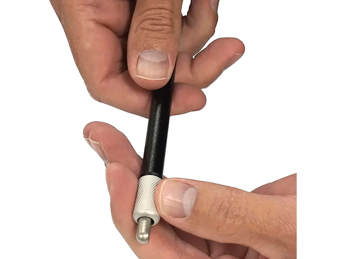 Точилка для ножей AccuSharp Diamond Rod Sharpener, мусат выдвижной