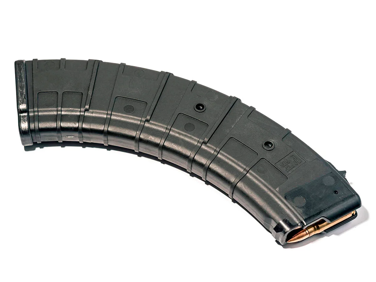 Магазин Pufgun На Впо-136/Ак/Акм/Сайга (С Сухарем), 7,62Х39, 40 Патронов, Полимер, Возм. Укорочения,