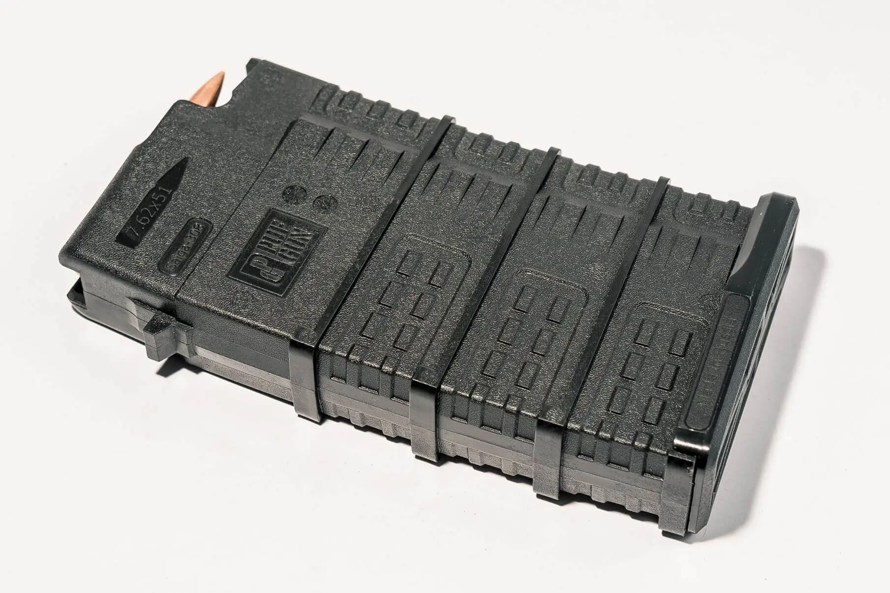 Магазин Pufgun На Сайга-308, 7,62Х51, 20 Патронов, Полимер, Черный, Возможность Укорочения, 175Гр.