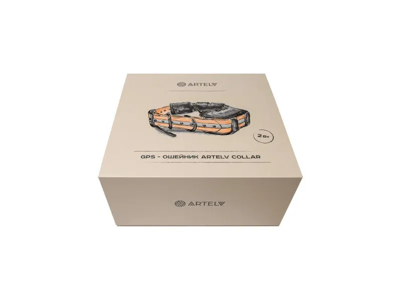 Дополнительный усиленный GPS-ошейник ARTELV COLLAR 2W