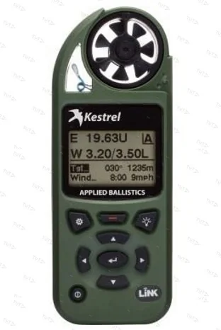 Карманная метеостанция KESTREL 5700 Elite c функцией Link и б.к. Applied Ballistics, цвет зеленый (0