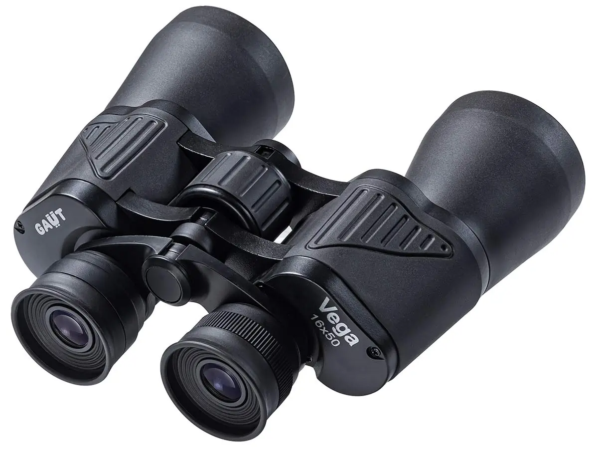 Бинокль Gaut Vega 16X50, Porro-Призмы Bk7, Цвет Черный, 800Г