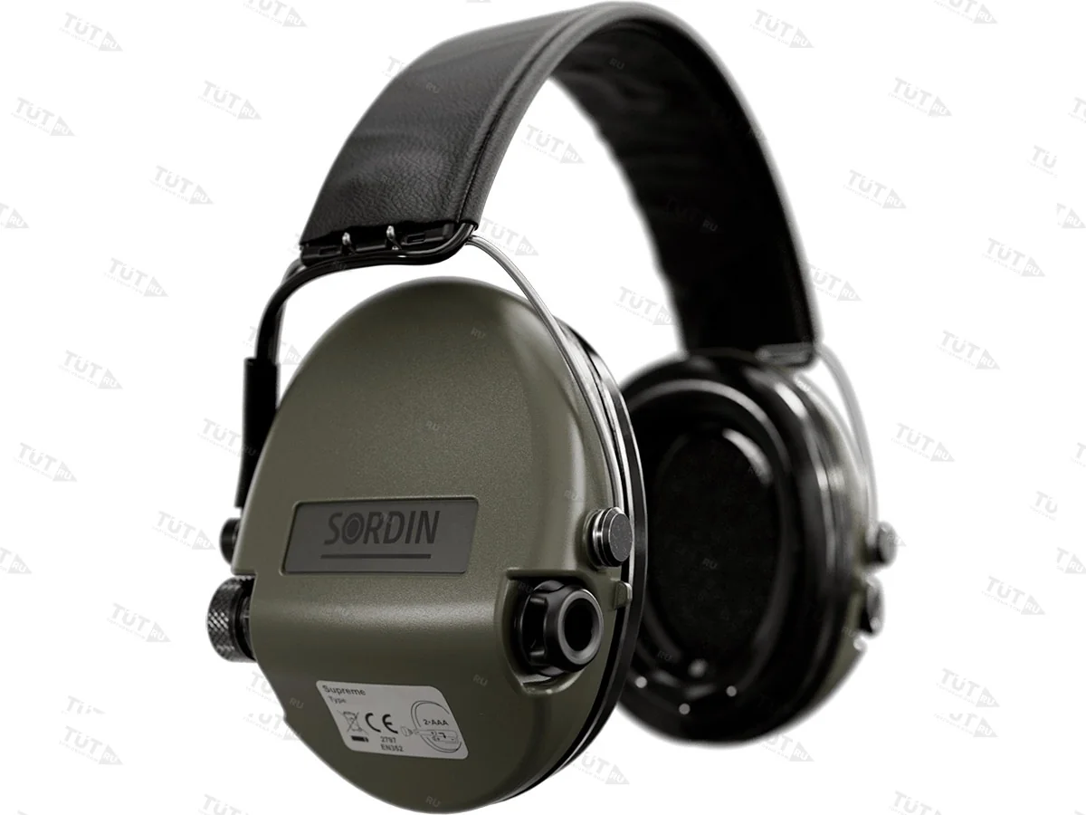 Наушники активные MSA Sordin Supreme Pro Green, хаки