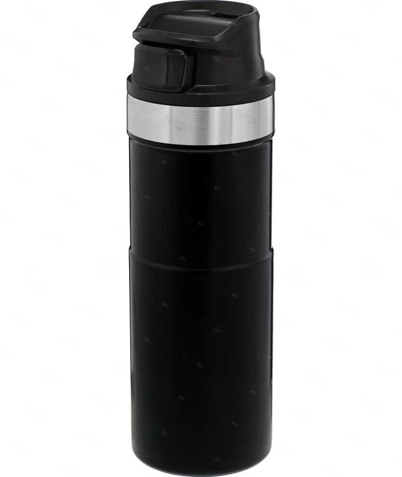 Термокружка STANLEY Classic Trigger Action 0,47L One hand 2.0 Black