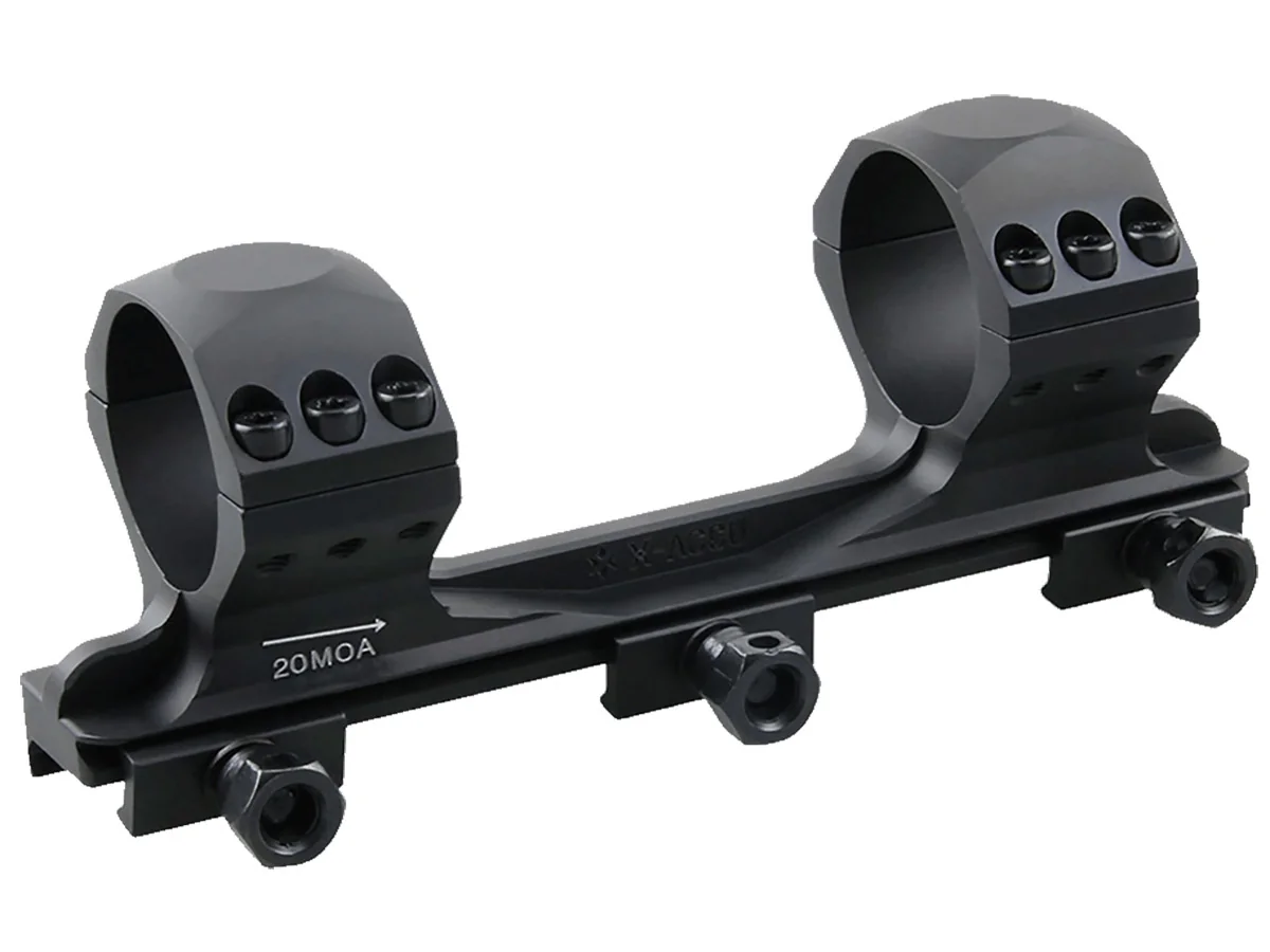 Кронштейн Vector Optics X-Accu 1.4 Medium Profile 34мм на Picatinny 20 MOA