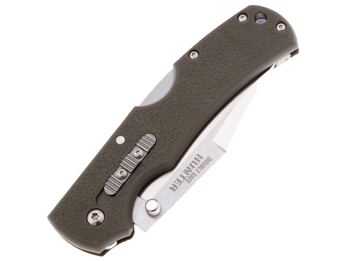 Нож складной Cold Steel Double Safe Hunter OD Green, 8Cr13MoV, GFN