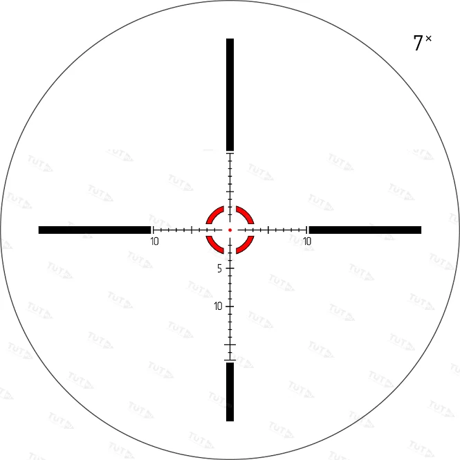 Оптический прицел Dedal (Дедал) DHF 1-7x24 (MRH-CDG1)