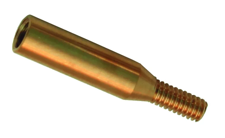 Переходник ЧИСТОGUN - латунь, папа/мама, резьба M5 на 8/32 к шомп. StilCrin,Nimar,MegaLine,VFG, под