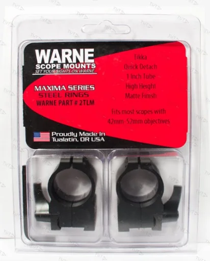 Крепления Warne Tikka 1" QD High (2TLM)