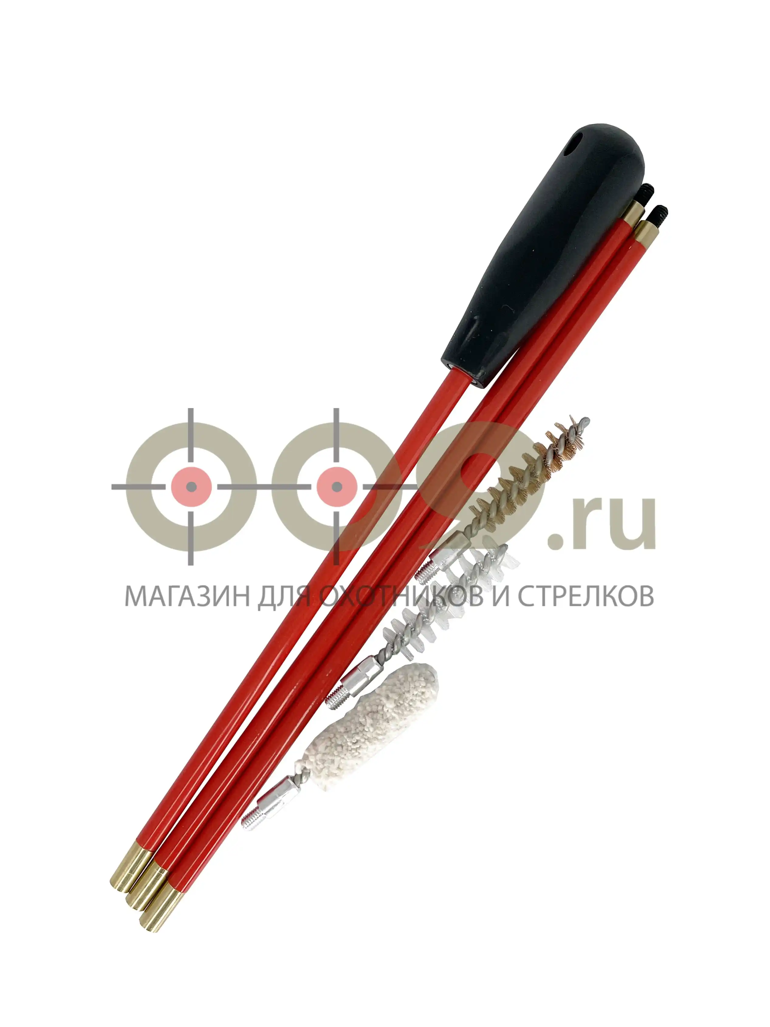 Набор для чистки Laserhunt металлопластиковый шомпол калибр 410/.366ТКМ/9,6x53мм