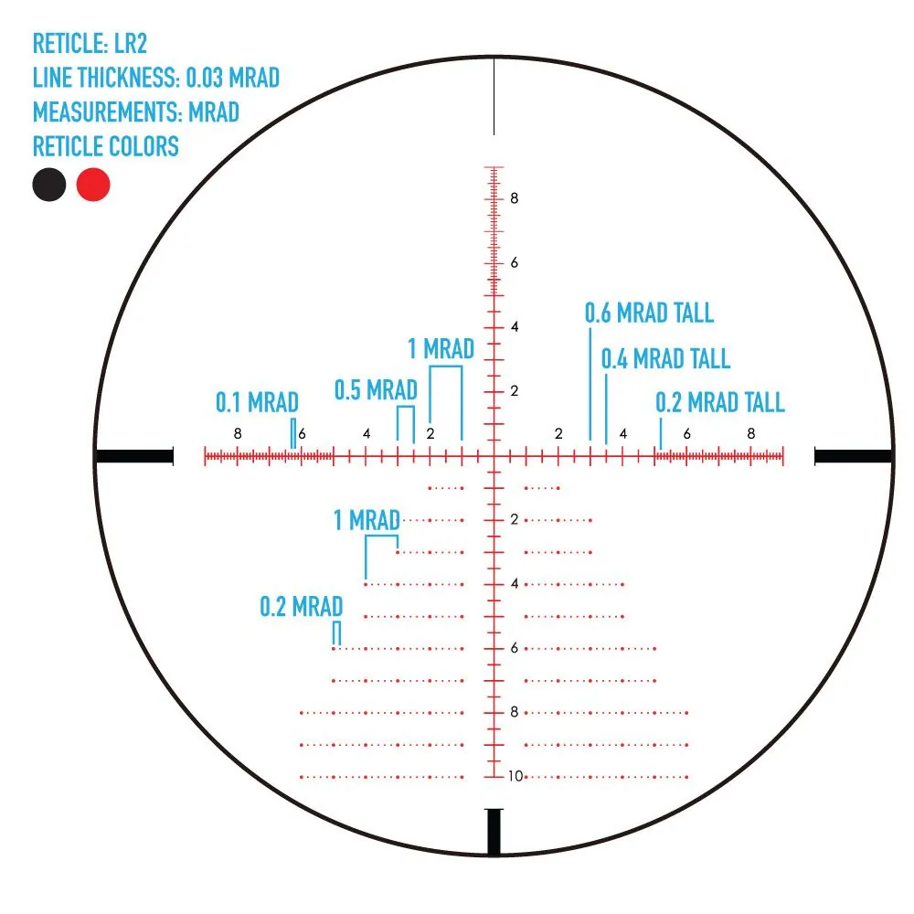Оптический прицел Sightmark Presidio 5-30x56 FFP (сетка LR2)