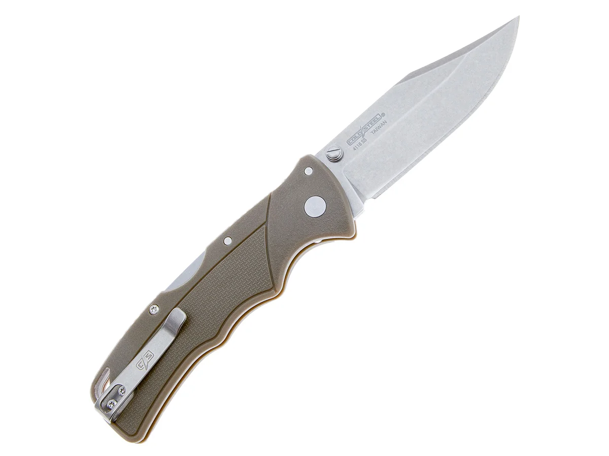Нож складной Cold Steel Verdict Clip Point FDE, сталь 4116, GFN, блистер