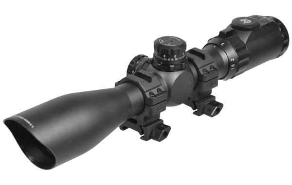 Оптический прицел Leapers Accushot Tactical 1.5-6x44, 30мм, AO, MilDot, подсв., кольца на Weaver/Pic