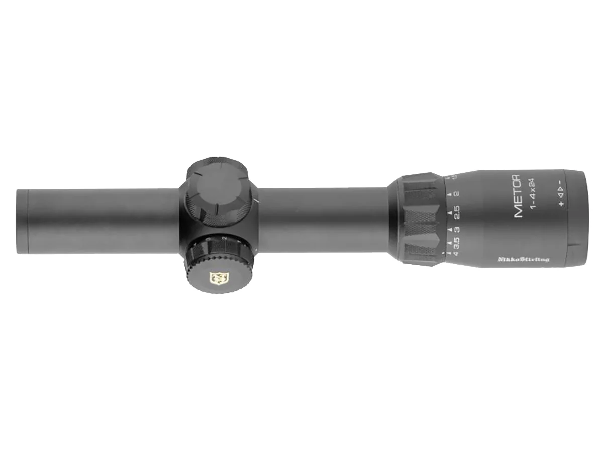 Оптический прицел Nikko Stirling серии DIAMOND METOR, 1-4X24, 30мм, гравированная сетка 4 Dot, подсв