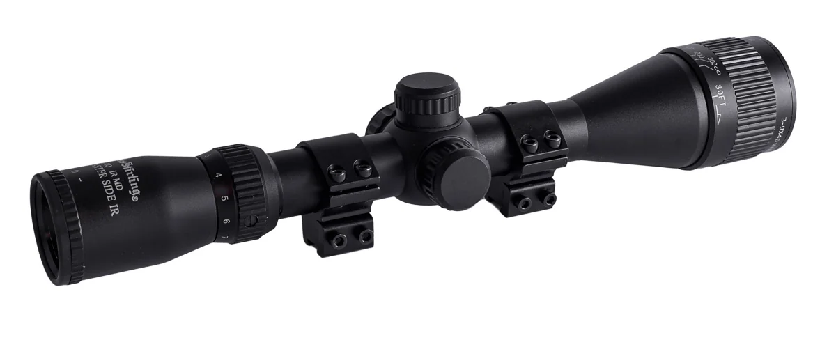 Оптический прицел Nikko Stirling серии MOUNTMASTER 3-9x40 AO,halfmil-dot, с подсветкой