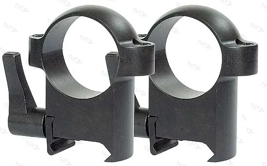 Кольца быстросъемные Burris Zee quick detatchable на Weaver низкие на 25,4мм (420031)