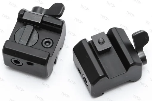 Быстросъемный кронштейн MAK на раздельных основаниях под шину Zeiss для установки на основание Weave