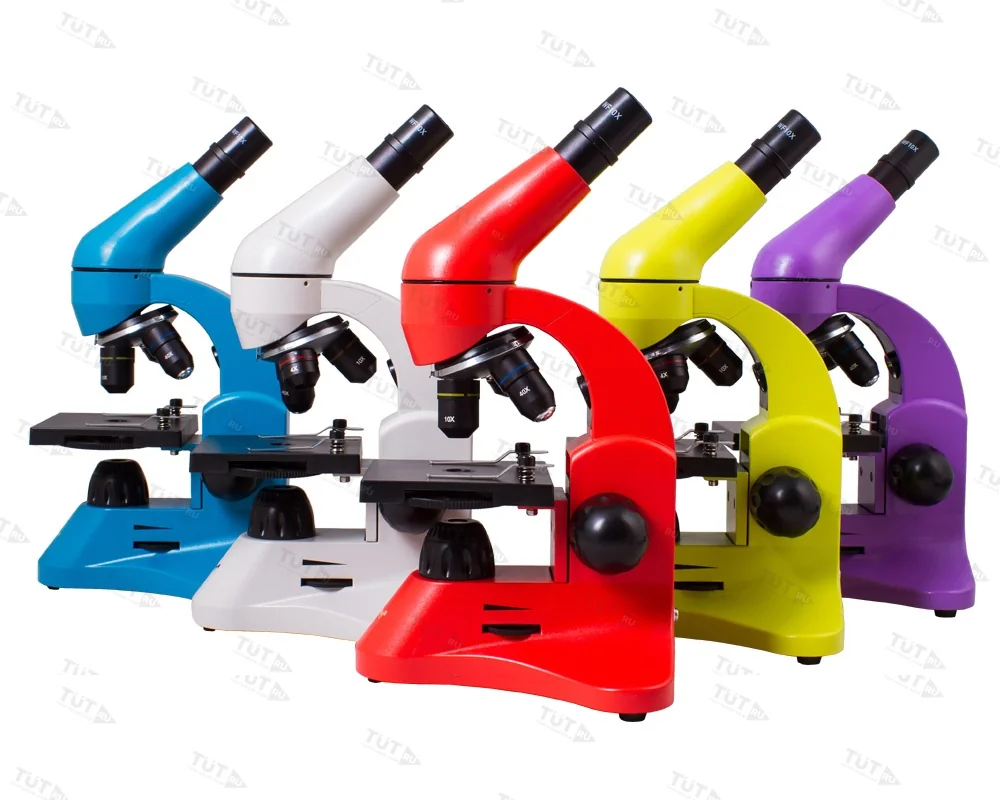 Микроскоп Levenhuk Rainbow 50L (Лазурь)