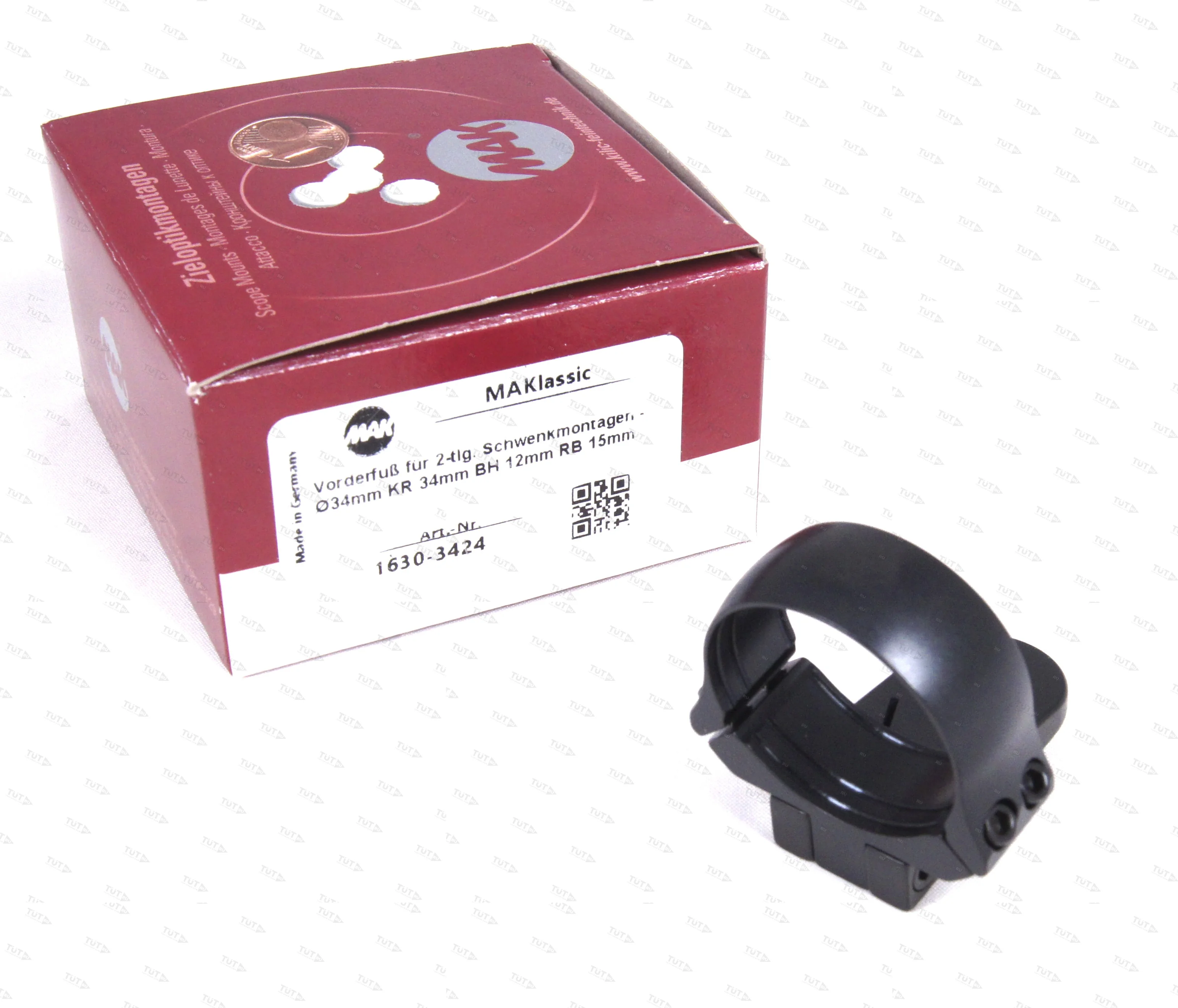 Передняя нога MAK с кольцами 34 мм