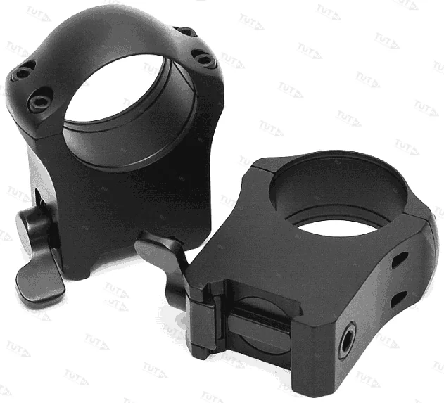 Быстросъемные кольца MAK на Weaver (кольца 30 мм, высота 21 мм, высокие) (5250-3021)