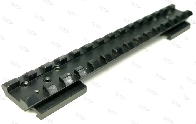 Планка Picatinny Роза ветров КС-ЦВ Бизон на CZ-550/555/557, 150мм, сталь