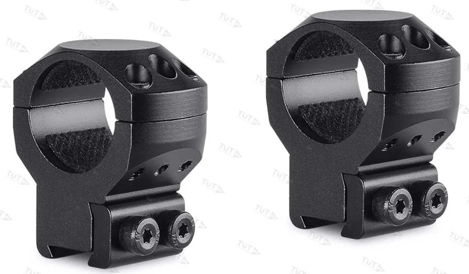 Кольца Hawke Tactical 25.4мм на призму 9-11мм высокие (BH=17мм)
