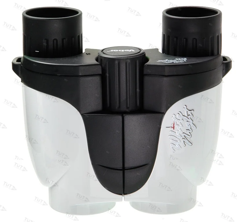 Бинокль Veber White Night 8x25 белый/черный