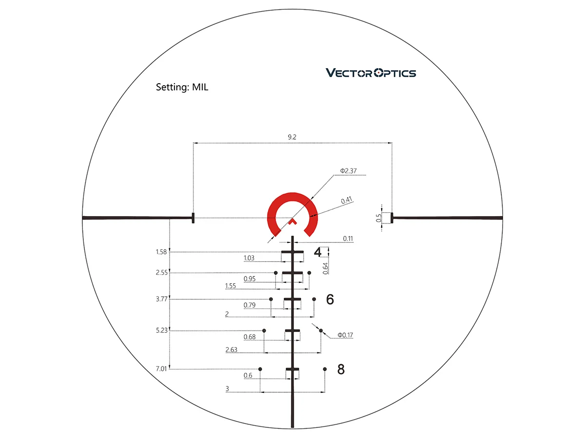 Оптический прицел Vector Optics Continental / Вектор Оптикс Континенталь (SCFF-31)