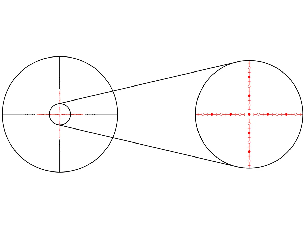 Прицел Gaut  Obsidian 2-16x50 SF, сетка 31 (Half MD)