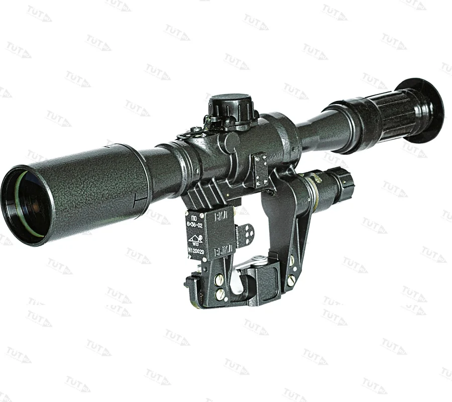 Прицел ПО 6x36 с подсветкой (установка на Вепрь / сетка Дальномерная 02/ 6x36-2-02)