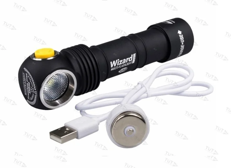 Мультифонарь ARMYTEK WIZARD PRO MAGNET USB NICHIA (Тёплый)