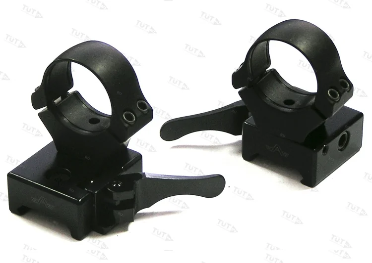 Быстросъемные кольца Apel EAW 25.4мм на Weaver (высокие)