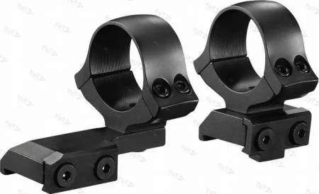 Кольца раздельные KOZAP CZ550 с выносом D30мм BH14.8 (No.13) низкие