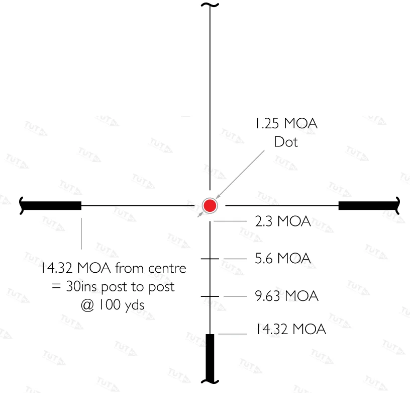 Оптический прицел Hawke Endurance 1 5-15х50 IR SF (LR Dot)