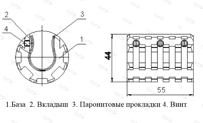 База ЭСТ-Прим Weaver-34 на ствол