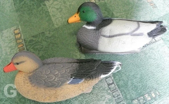 Чучело кряквы плавающей складное